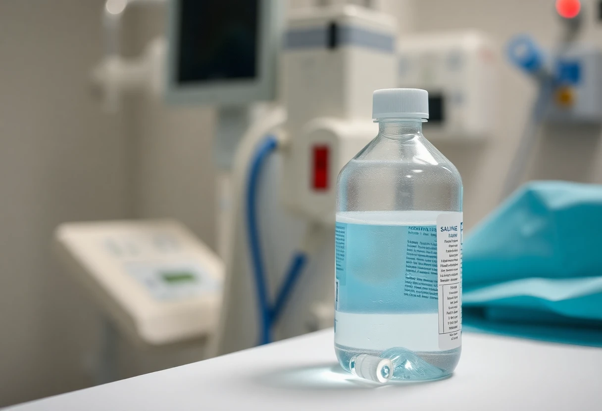 Utilisations médicales du sérum physiologique